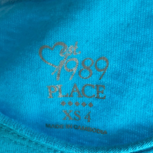 4/$20💥Sequin Waterfall Tank Top, Teal Blue, Sporty Straps, Soft Cotton, Lined - Picture 6 of 9